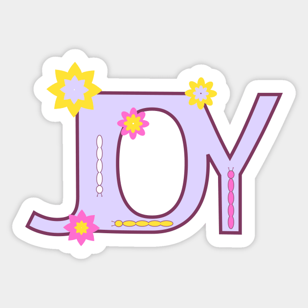 Joy in blue and pink Sticker by cocodes